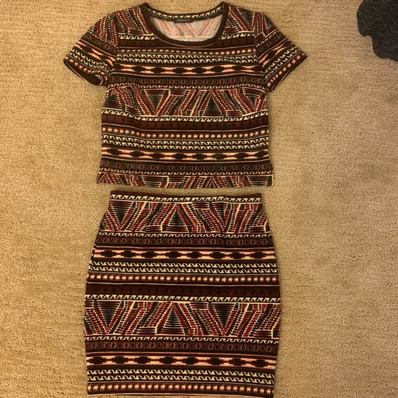 Dynamite Shirt/Skirt Set - Picture 1 of 3